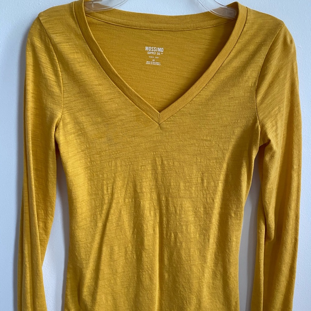 Gold Mossimo long sleeved tee